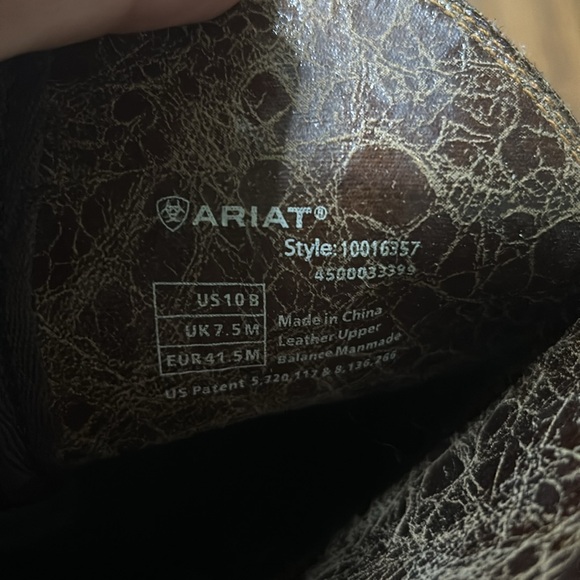 Ariat Women’s Lively Western Boot size 10 - Picture 5 of 5